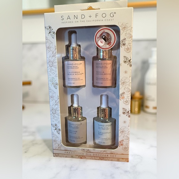 Sand + Fog Other - Sand + Fog NWT Inspired On The California Coast Fragrance Oil Dropper Set